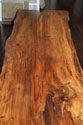 Reclaimed Wood Slab With Finish